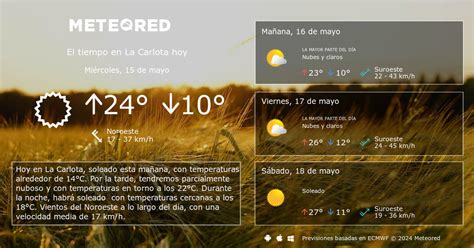 clima en la carlota cordoba|El Tiempo en La Carlota, Córdoba